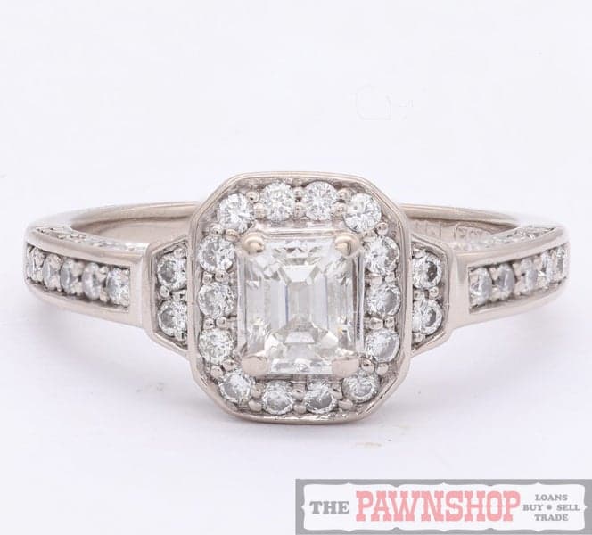 Modern 1.00ct TDW Diamond Cluster Ring - $7,000