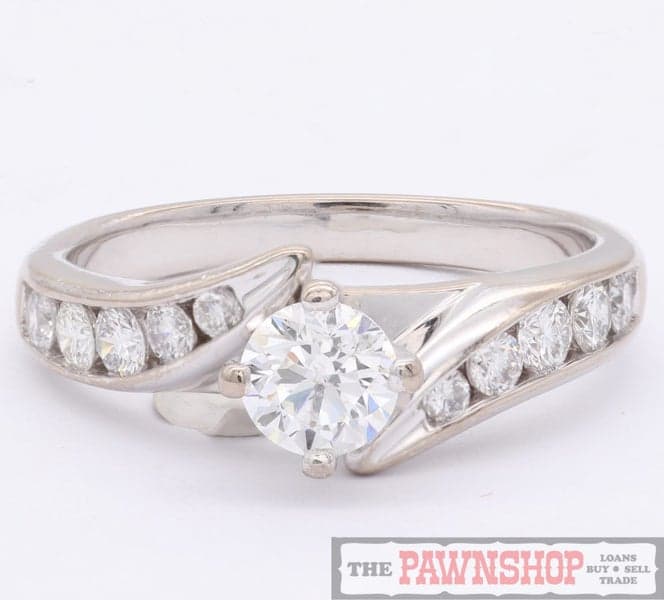 Modern 1.00ct TDW Diamond Solitaire Ring - $7,000