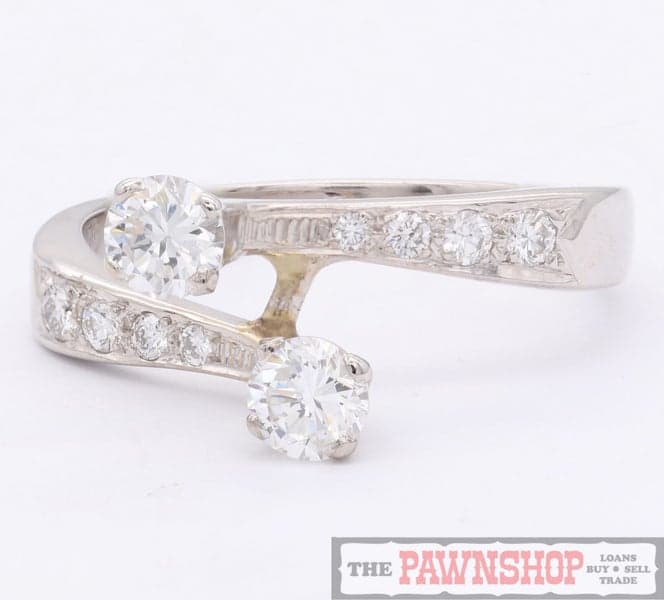 Modern 0.76ct TDW Diamond Fancy Ring - $7,000