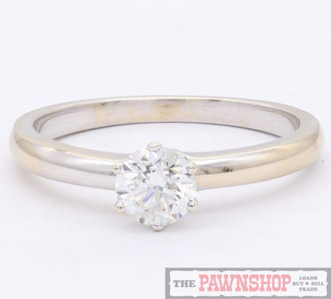 Modern 0.55ct TDW Diamond Solitaire Ring - $5,750