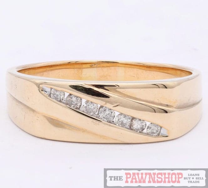 Modern 0.25ct TDW Diamond 7 Stone Ring