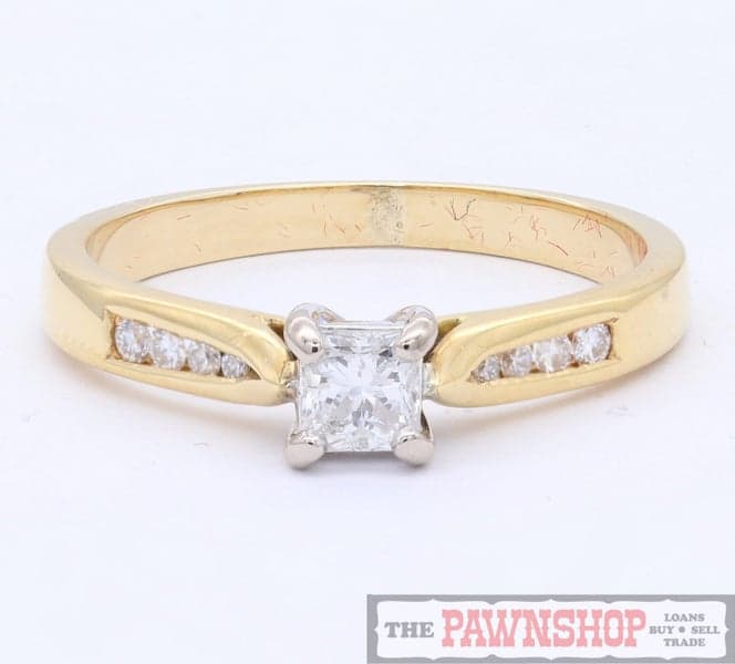 Modern 0.35ct TDW Diamond Solitaire Ring - $3,500