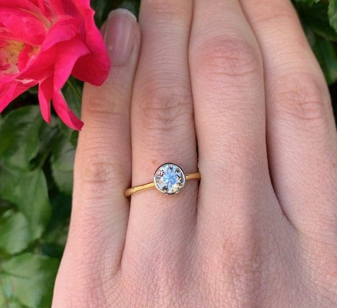 18ct Yellow Gold 1.0ct Diamond Solitaire Ring ~ $12,500!