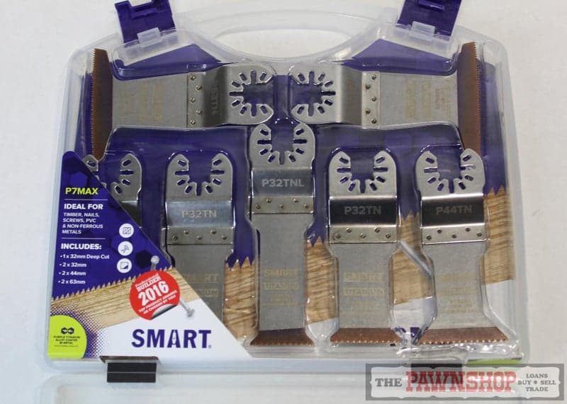 SMART P7MAX Titanium Series 7-Piece Extreme Long-Life Bi-Metal Blade Set