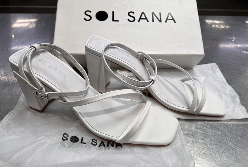 Sol-Sana Lenora Heel White Size 42 In Box