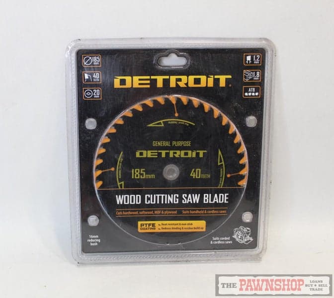 Detroit 185MM Wood Cutting Saw Blade