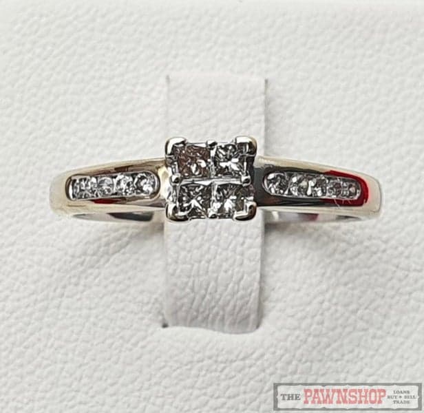 CLEARANCE!!! 18ct White gold 0.25ct TWD Diamond Ring $4,000