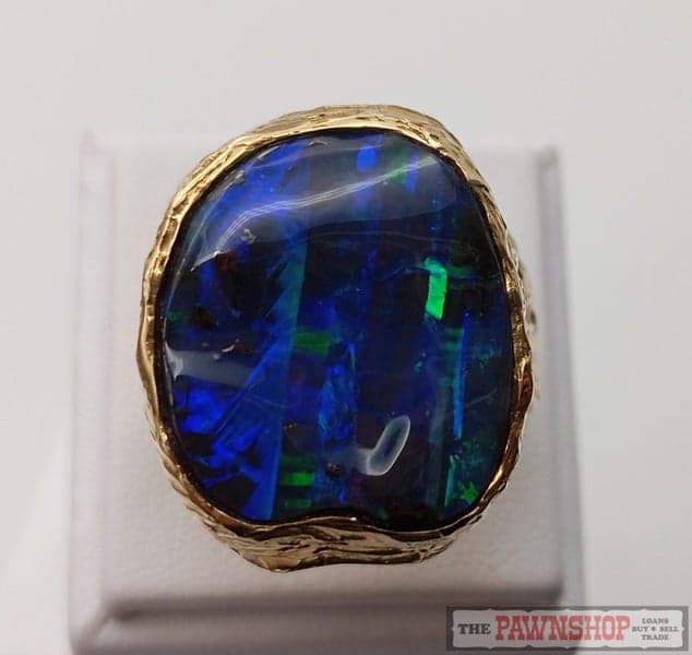MASSIVE 12.00ct Opal Dress Ring in 18ct Yellow Gold $27,000