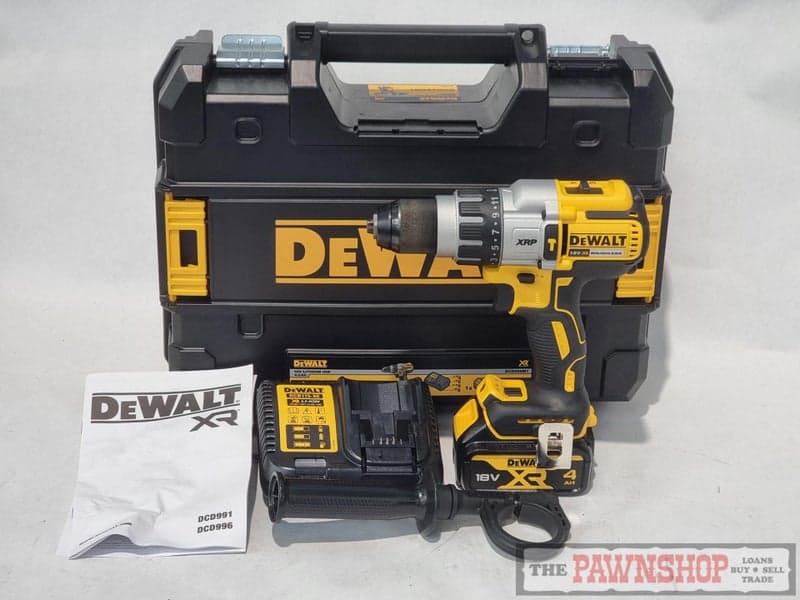 Dewalt 18V Drill Battery Combo ~ 18V 4.0Ah Li-Ion