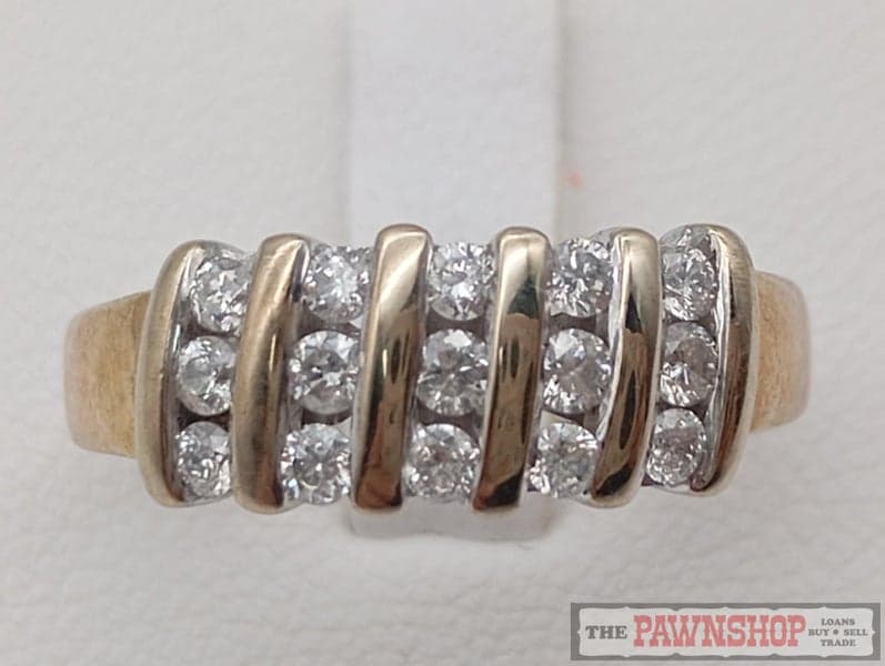 0.50ct TDW Diamond Dress Ring in 9ct Yellow Gold $3,100