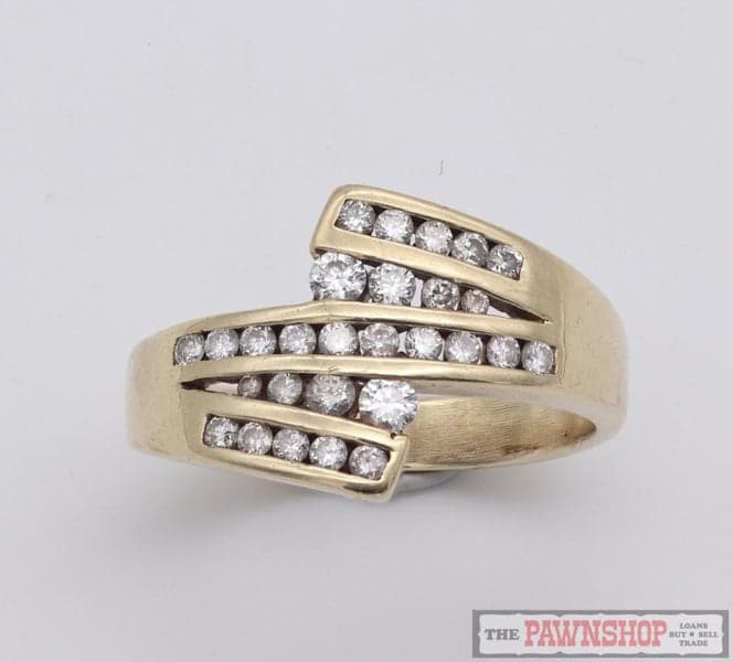 10ct Yellow Gold Diamond Dress Ring 0.50ct TDW ~ $2,900!