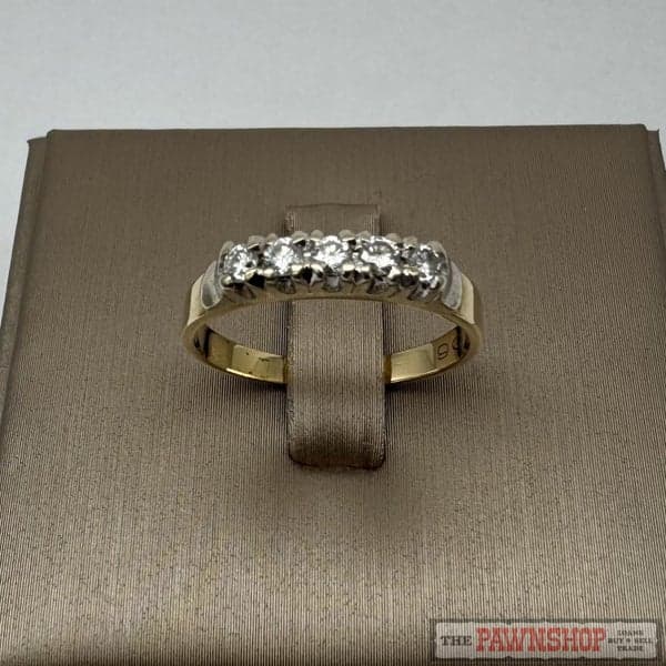 9ct Yellow Gold 0.20ct TDW Diamond Dress Ring ~ $2,300!