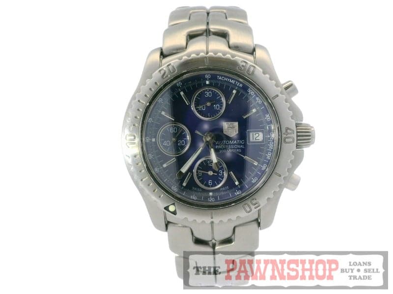 Tag Heuer Link Chronograph Automatic Stainless Steel Watch