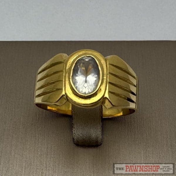 22ct Yellow Gold 1.50ct Pale Blue Spinel Ring ~ $6,900!