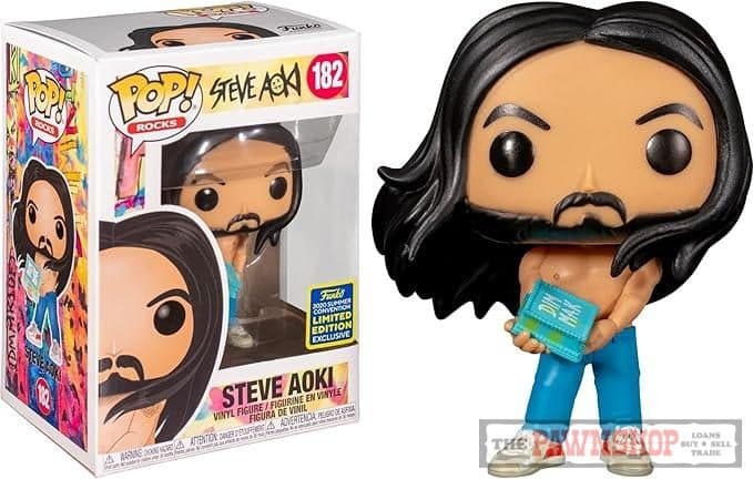 Funko Pop! Rocks Steve Aoki Summer Convention Exclusive #182