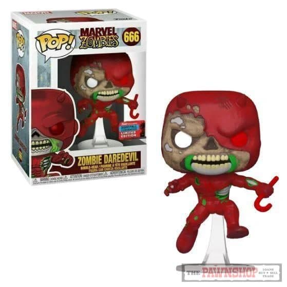 Funko Pop! Marvel Zombies Daredevil Fall Convention 2020 666