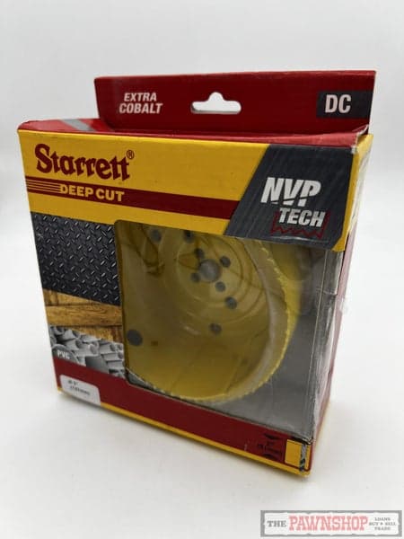 Starrett 5" 127mm Deep Cut Hole Saw DCH0500-G Abrasion Resistant HSS Teeth