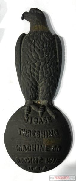 J.I. Case Threshing Machine Company Racine WI Case Tractors Bald Eagle "Old Abe"