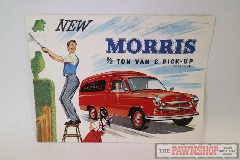 Morris 1/2 Ton Van &amp; Pick-Up Series III Sales Brochure