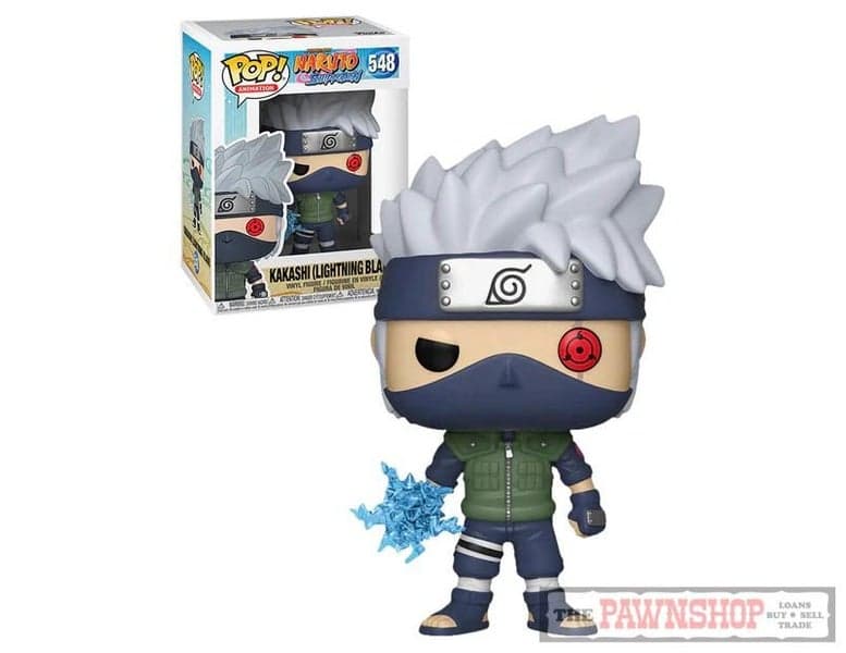 Funko Pop! #548 Naruto Shippuden ~ Kakashi Lightning Blade in Pop Protector