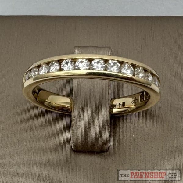 14ct Yellow Gold 0.50ct TDW Diamond Band Ring ~ $2,600!