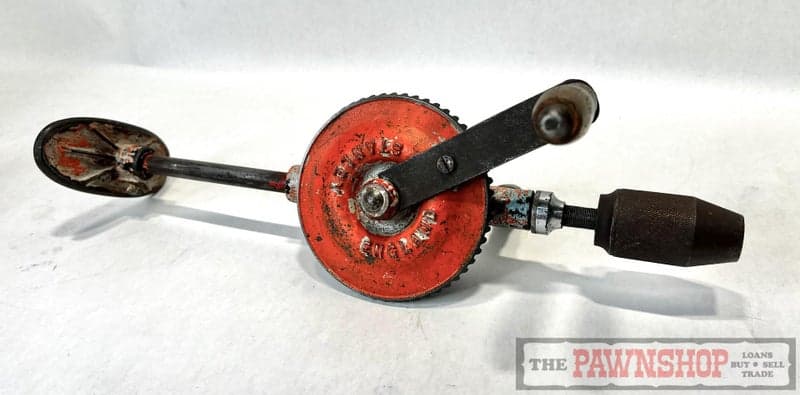 Vintage Stanley England Hand Drill Breast Manual Drill