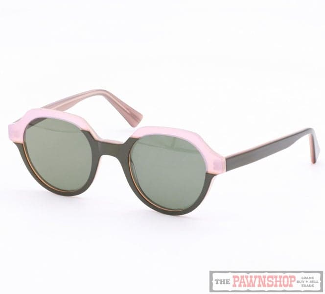 Lafont Film 4047 Sunglasses, Made in France ~ Dark Green