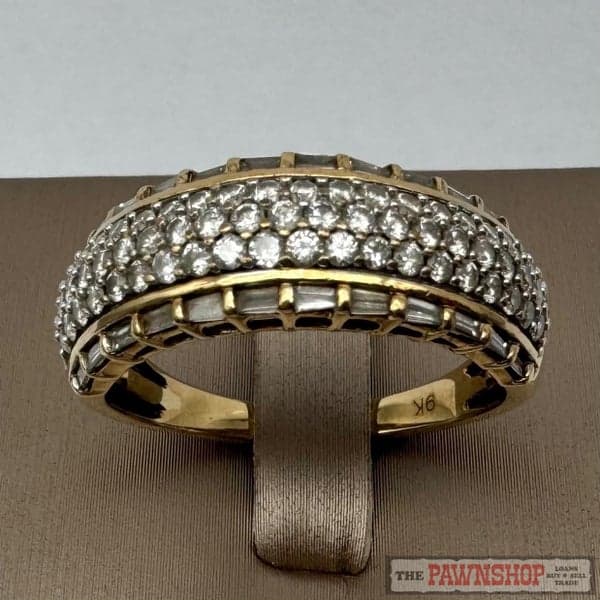 9ct Yellow Gold 1.50ct TDW Diamond Dress Ring ~ $4,900!