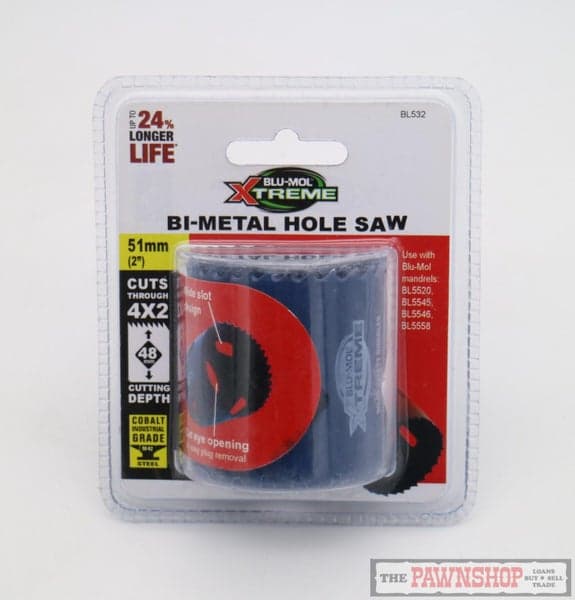 Blu-Mol Xtreme Bi-Metal 51mm (2") Hole Saw