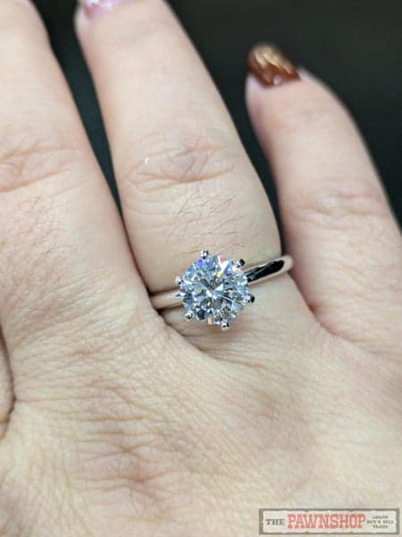 2.01ct TDW Laboratory Grown Diamond Solitaire Ring in 18ct White Gold $8,700