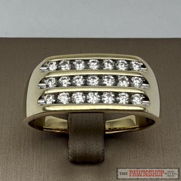 10ct Yellow Gold 0.50ct TDW Diamond Dress Ring ~ $2,600!