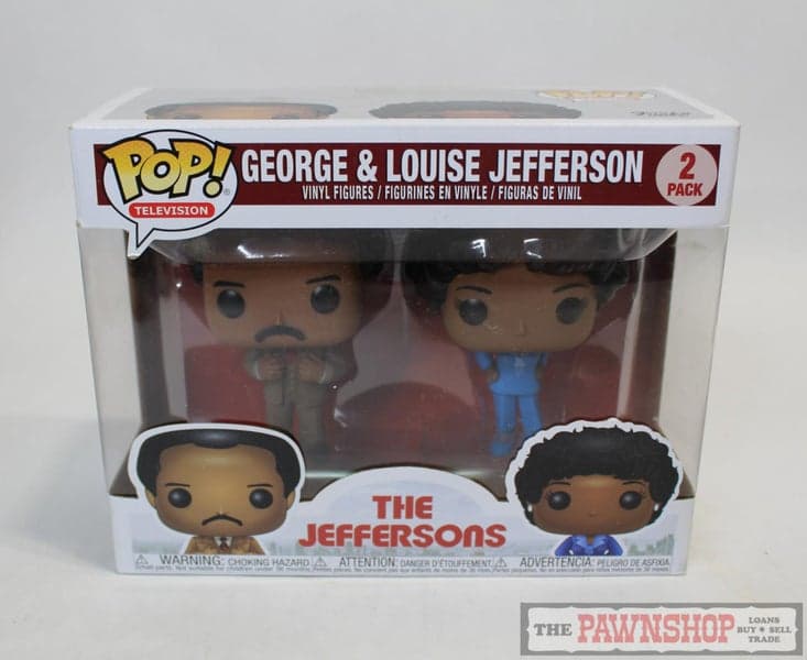 Funko Pop! Television The Jeffersons George &amp; Louise Jefferson Exclusive 2 Pack
