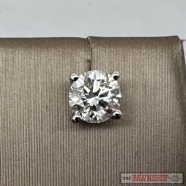 14ct White Gold 0.53ct Diamond Single Stud Earring ~ $2,800!