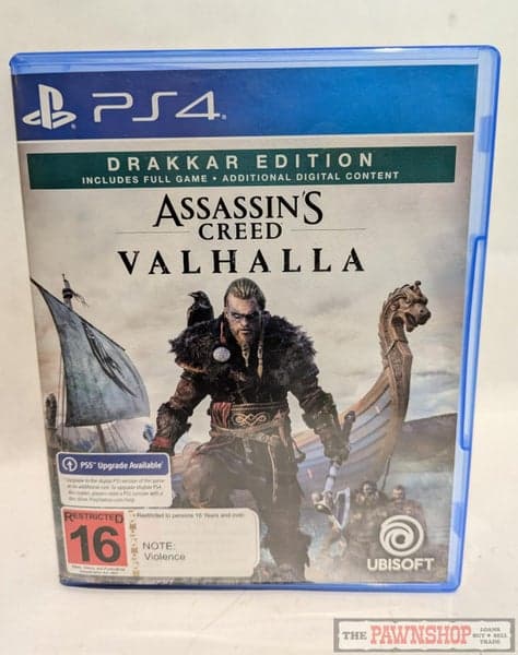 Assassin's Creed Valhalla Drakkar Edition for PS4 PS5 Upgrade Available with DLC
