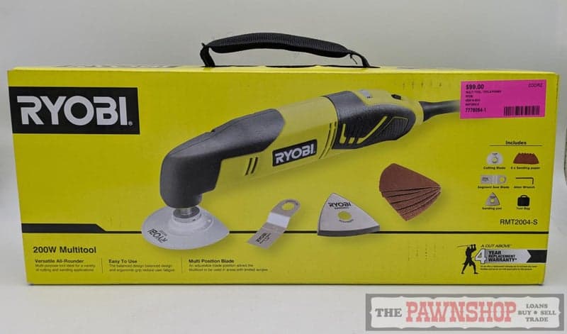 Ryobi 200W Multi Function Tool RMT2004-S ~ Brand New In Box Sealed RRP $129!