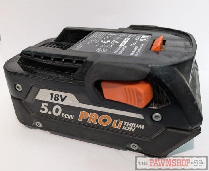 AEG 5.0Ah 18V PRO Lithium Ion Battery L1850R ~ Spring Clearance!