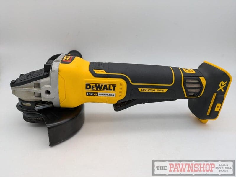 DeWALT DCG406 18V XR Brushless 125mm Paddle Switch Angle Grinder, Tool Only