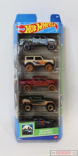 Hot Wheels Remote Adventures 5-Pack