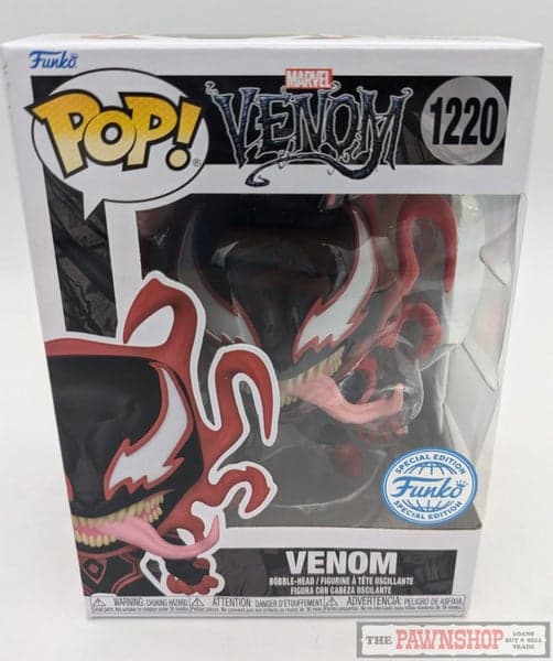 Funko Pop! Marvel Venom Carnage Miles Morales Vinyl Figure Special Edition #1220