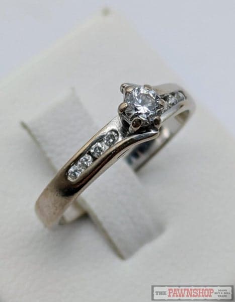 CLEARANCE!!! 0.25ct TDW Diamond Solitaire Ring in 18ct White Gold $2,700