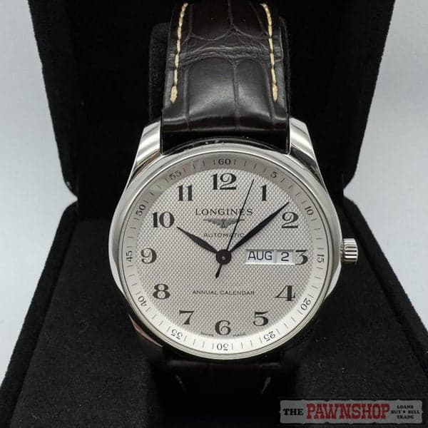 Longines Master Collection Annual Calandar Stainless Steel Watch