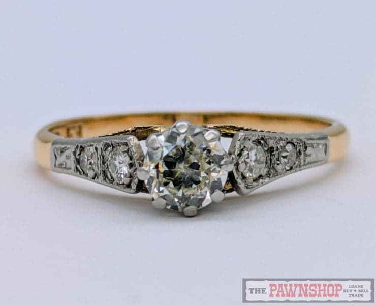 CLEARANCE!!! Solitaire Diamond Ring with 0.43ct TDW in 18ct Yellow Gold $4,600