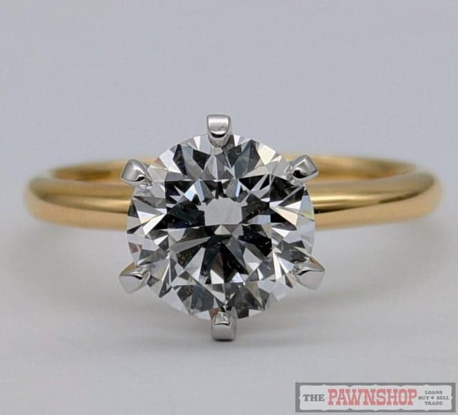 Lab-Grown Diamond Solitaire Ring with 2.06ct TDW in 18ct Yellow Gold $9,500