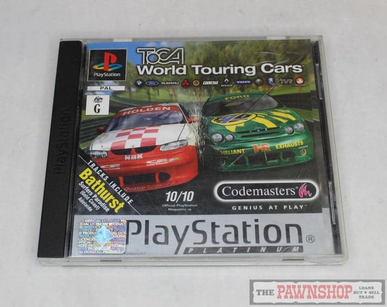 TOCA World Touring Cars Platinum PS1 Game