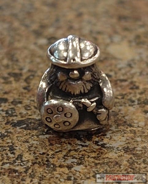 Pandora Retired Sterling Silver Viking Charm - 790588