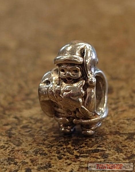 Pandora Sterling Silver SANTA Charm 790852
