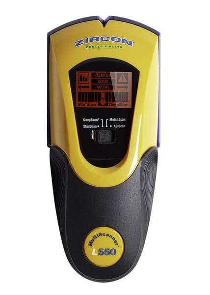 Zircon Center Finding Wall Scanner