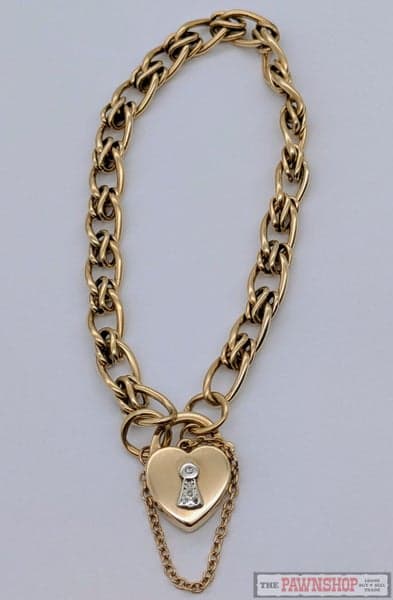 Curb-Link Bracelet in 9ct Yellow Gold 23.60 grams