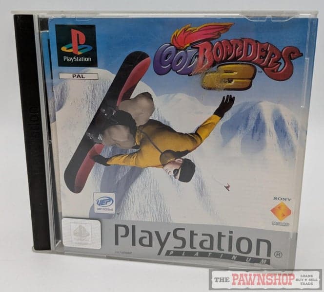 Cool Boarders 2 1997 Playstation 1 PS1 Game Platinum Complete With Manual PAL