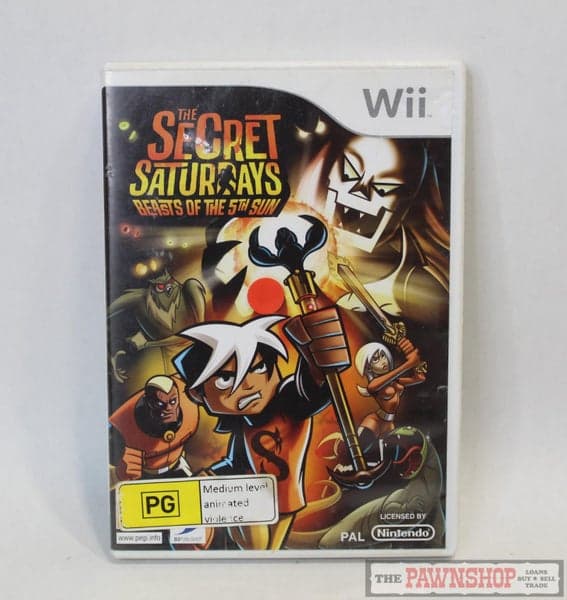 The Secret Saturdays: Beasts of the 5th Sun Nintendo Wii Game